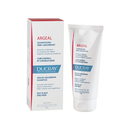 Ducray Argeal Champô Sebo-Absorvente 