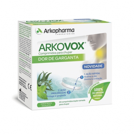 Arkovox Menta-Eucalipto Dupla Camada 