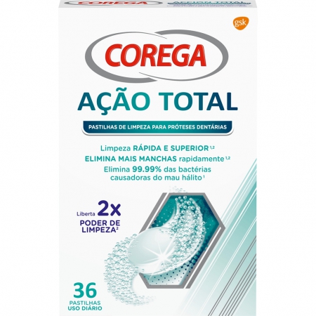 Corega Ação Total Past Limp Diária
