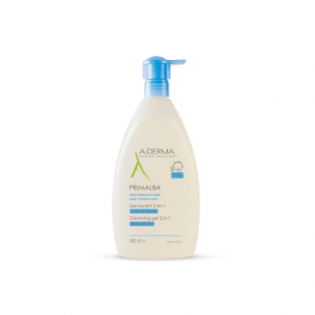 A-Derma Primalba Gel Corpo/Cabelo 500mL