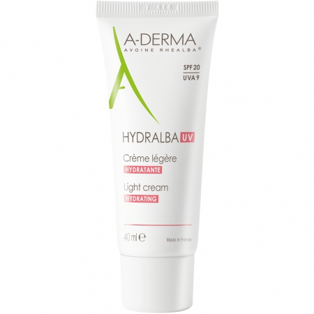 A-Derma Hydralba Creme Uv Ligeiro