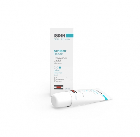 Isdin Teen Skin Rx Acniben Repair Renovador Labial