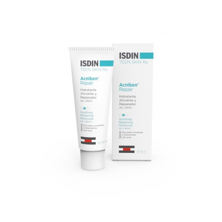 Isdin Teen Skin Acniben Repair Gel Creme Hidratante e Reparador 