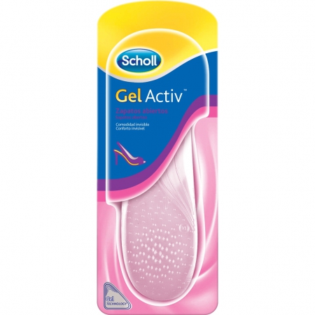 Scholl Gelactiv Palmilha Sap Abertos X2