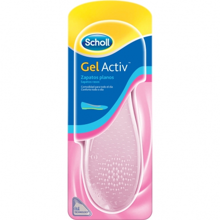Scholl Gelactiv Palmilha Sap Rasos X2
