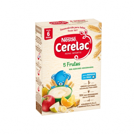 Cerelac Farinha Láctea 5 Frutos +6M 250g
