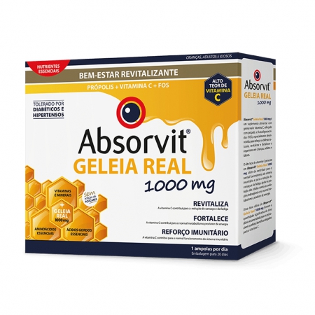 Absorvit Geleia Real 20 amp