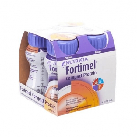 Fortimel Compact Protein Pess/Mang 125mlx4