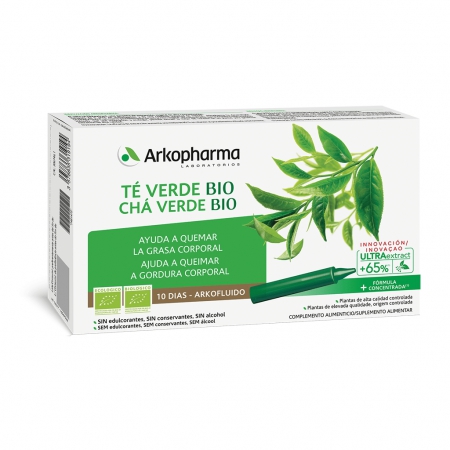 Arkofluido Chá Verde 10x15 ml 