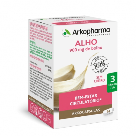 Arkocápsulas Alho 84 Cápsulas