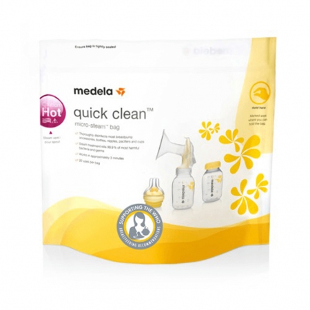 Medela Saco Esterilização Quick Clean Microondas 