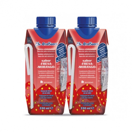 Bio-Oral Suero sabor morango 