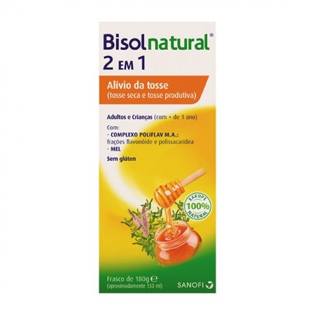 Bisolnatural Xarope 2 em 1 133ml