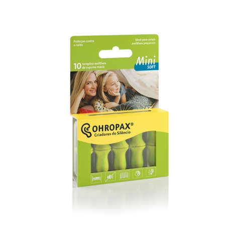 Ohropax Soft Mini Tampões Auriculares de Espuma