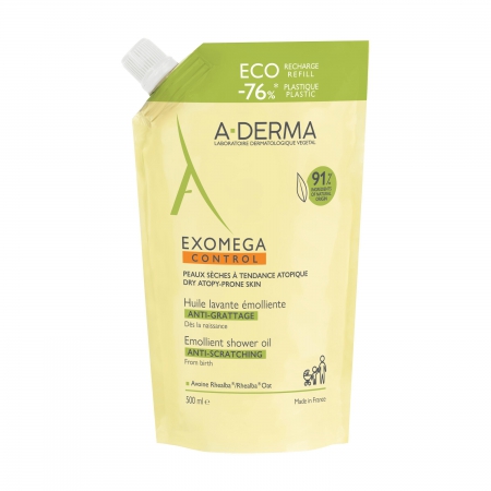 ADerma Exomega Control Óleo Duche antiprurido pele atópica
