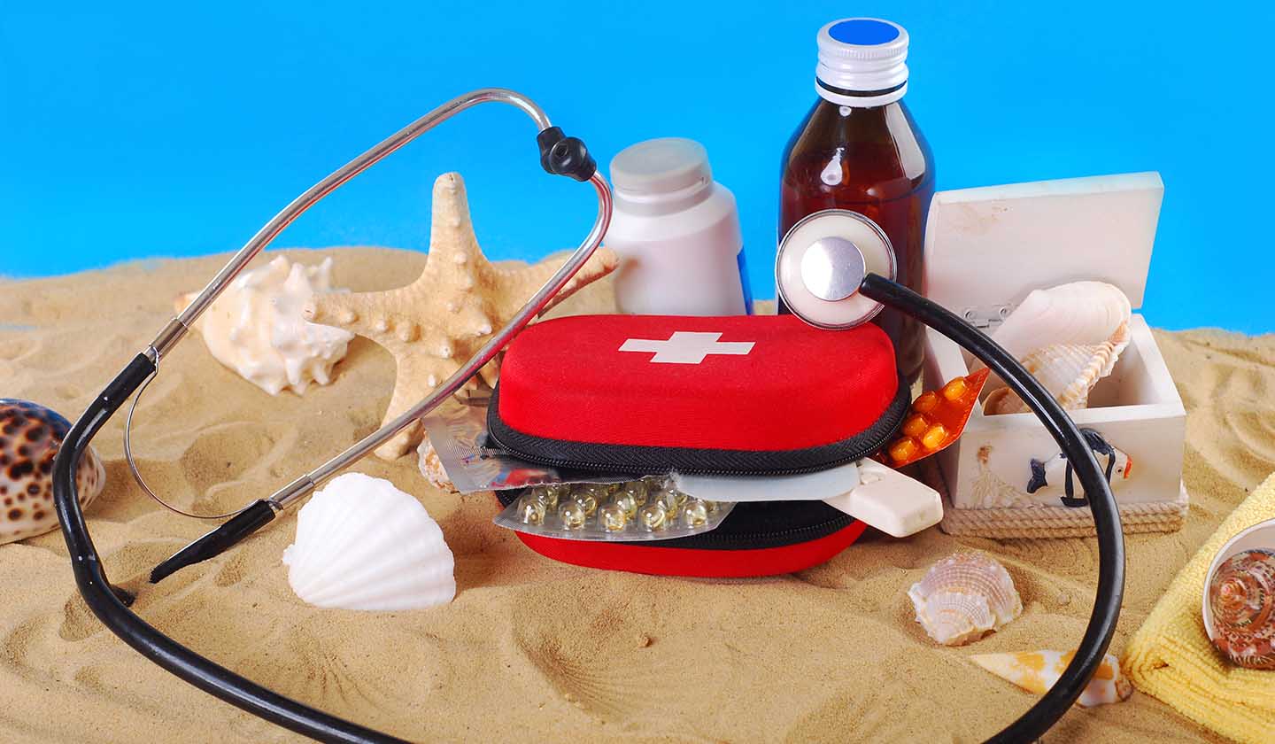 Armário de farmácia de verão