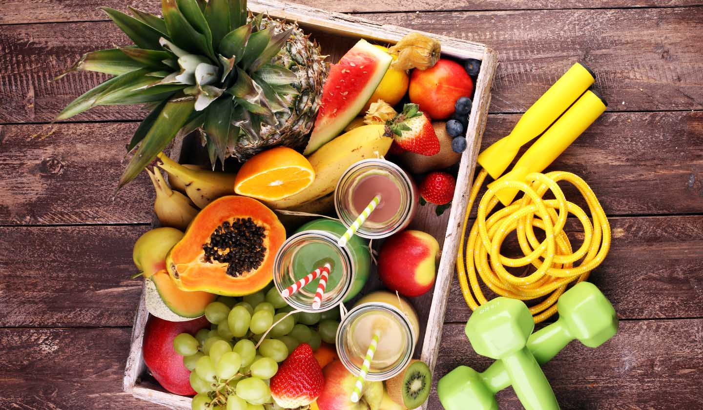 Exercício físico aliado a uma alimentação saudável