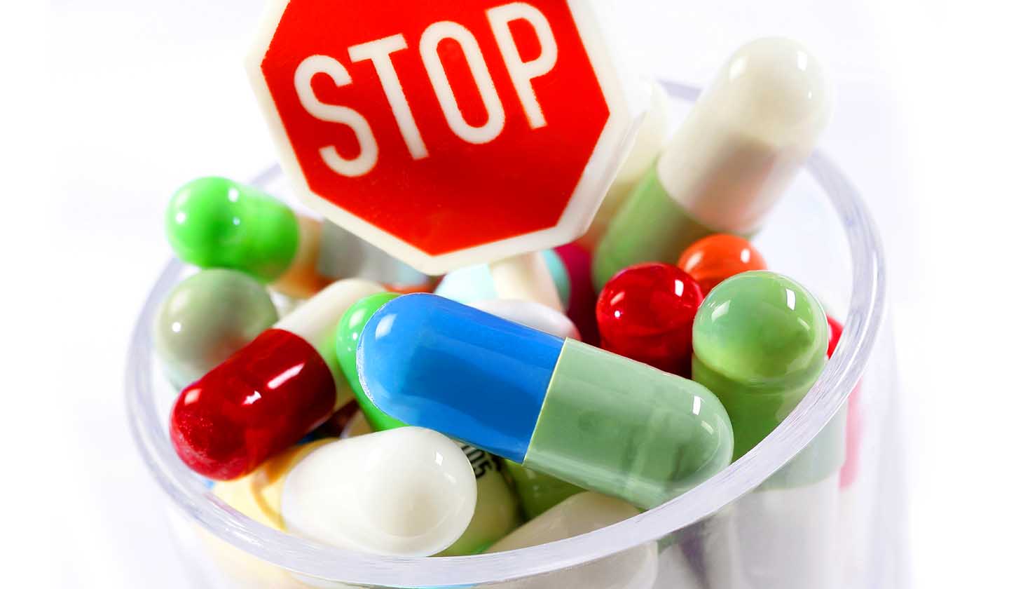 Stop ao consumo de álcool com medicamentos