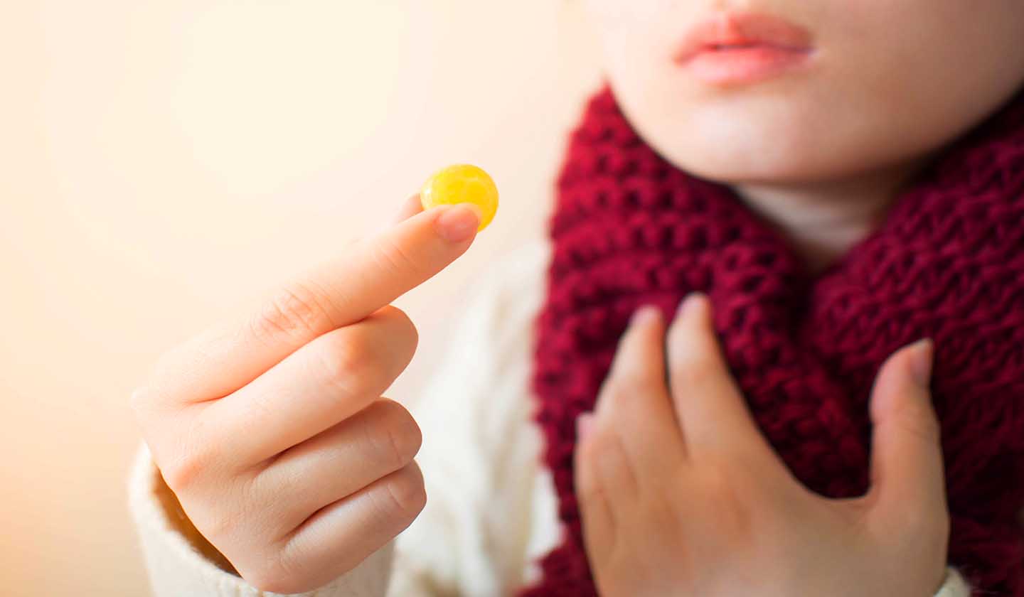 Pastilhas para a garganta
