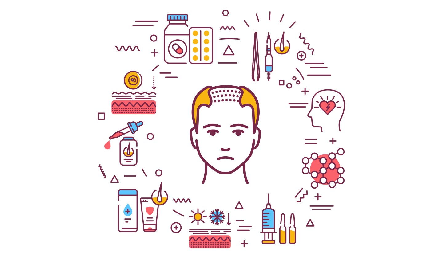 Fatores que contribuem para a queda do cabelo