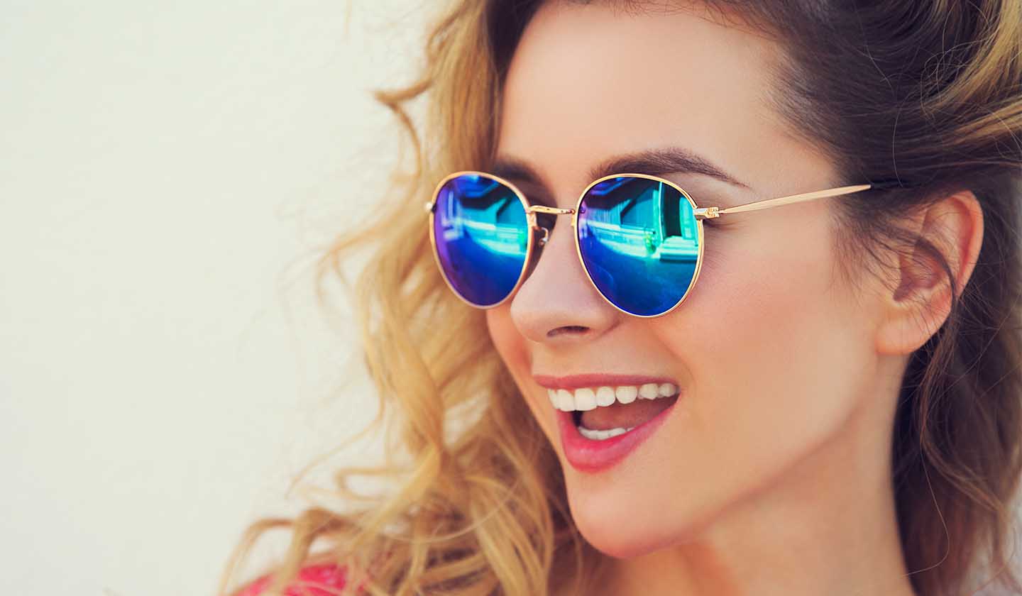 Uso de óculos de sol