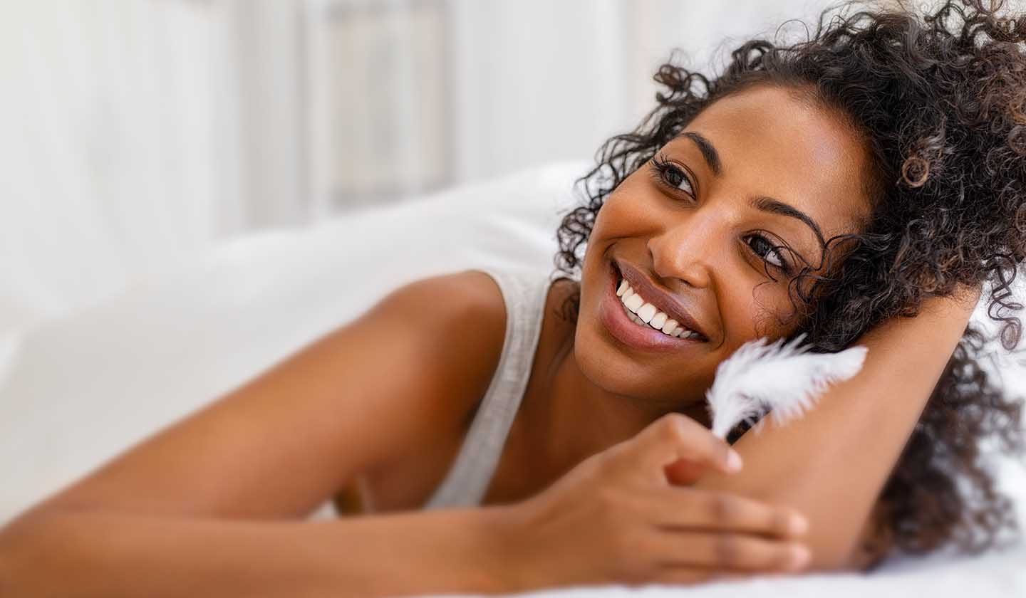 Cabelo saudável e bonito